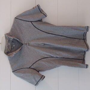 Goode Rider short sleeve gray top medium